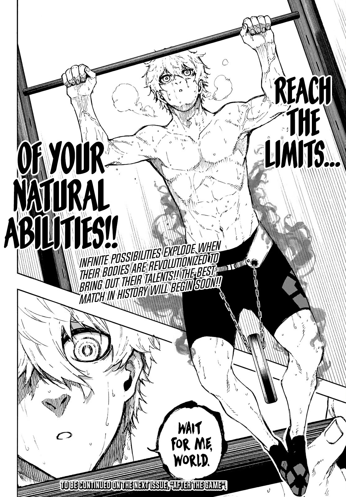 Blue Lock Chapter 170 page 21 - Chapter 170: Body revolution