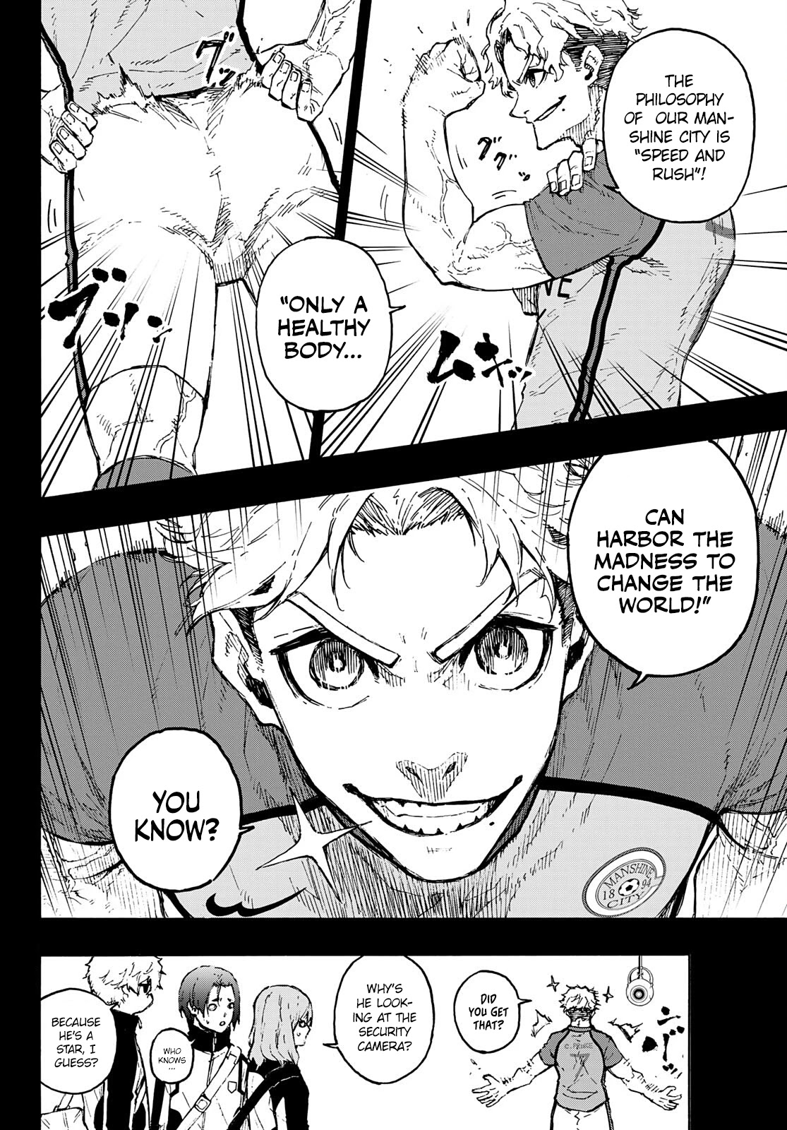 Blue Lock Chapter 170 page 3 - Chapter 170: Body revolution