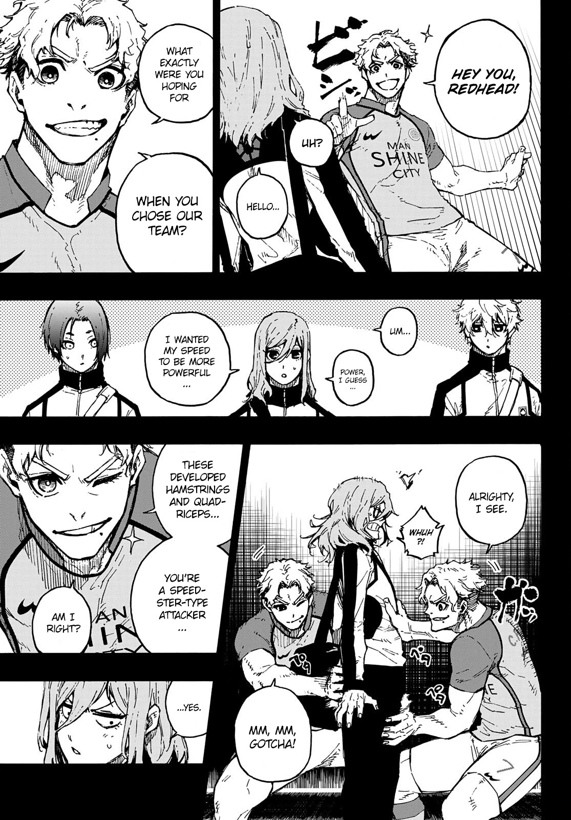Blue Lock Chapter 170 page 4 - Chapter 170: Body revolution