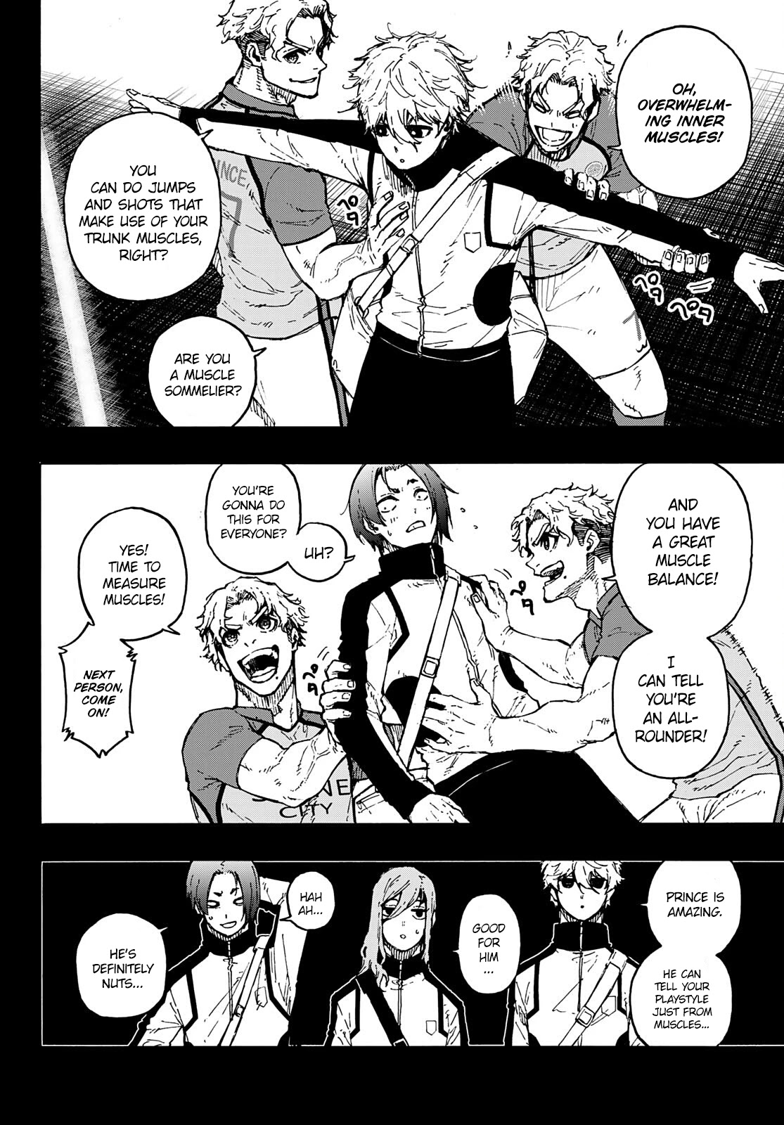 Blue Lock Chapter 170 page 5 - Chapter 170: Body revolution
