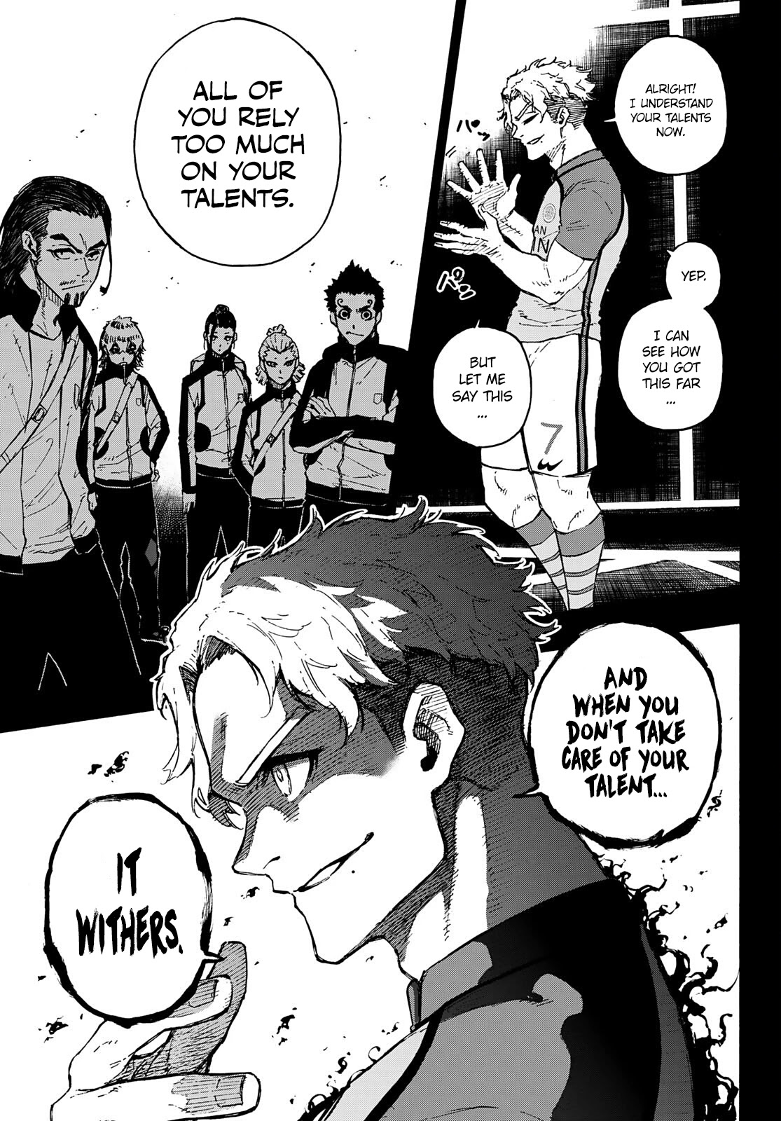 Blue Lock Chapter 170 page 6 - Chapter 170: Body revolution