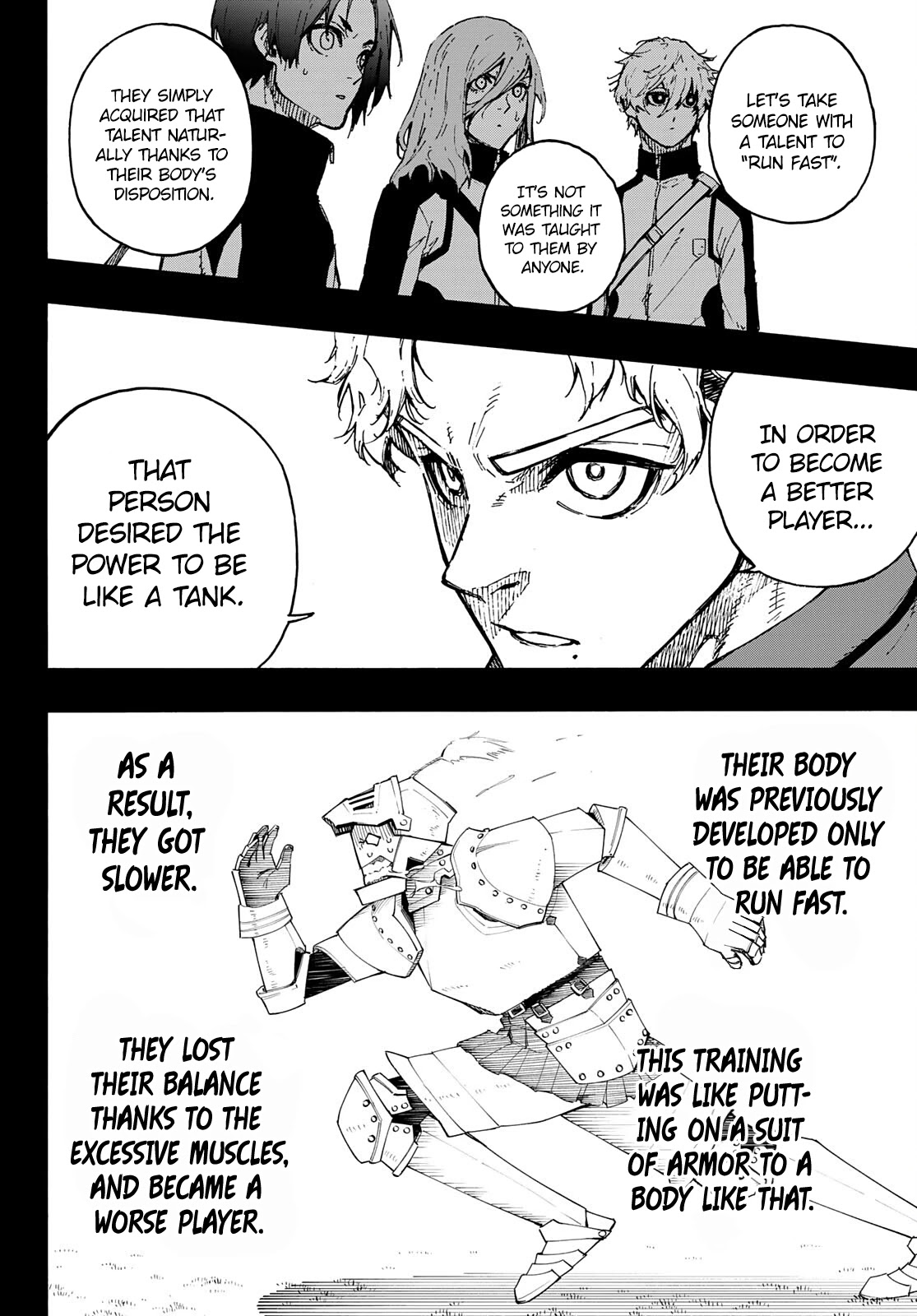 Blue Lock Chapter 170 page 7 - Chapter 170: Body revolution