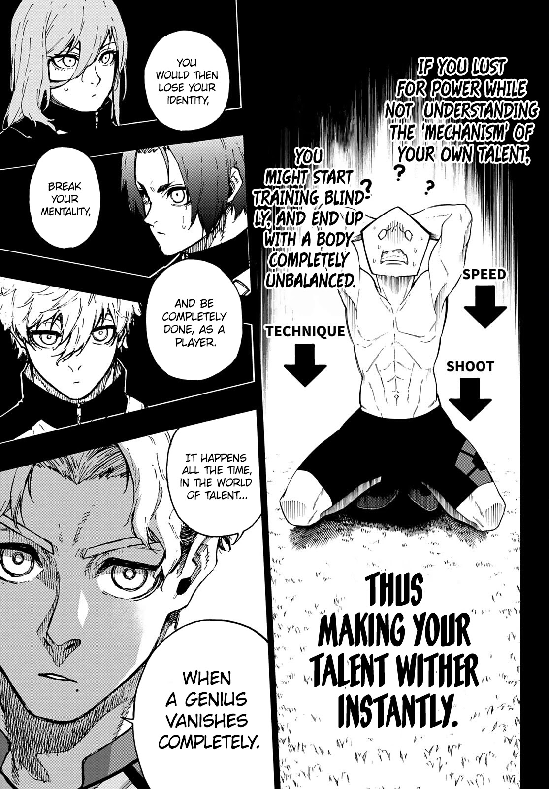 Blue Lock Chapter 170 page 8 - Chapter 170: Body revolution