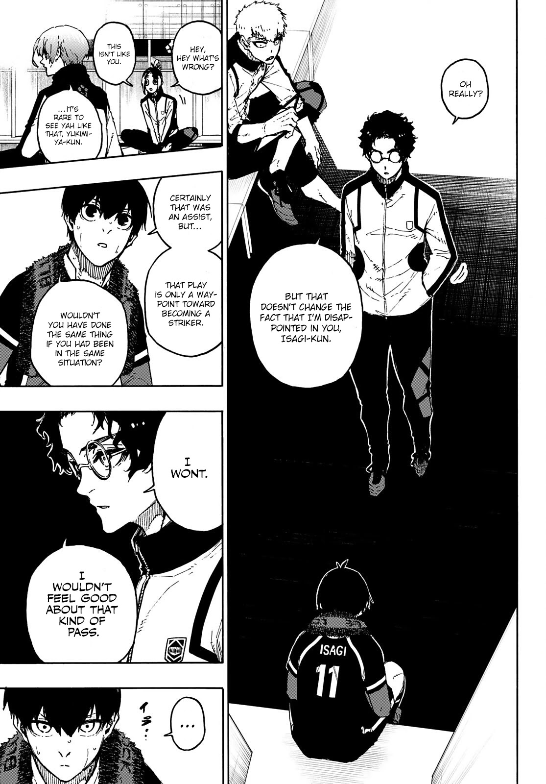 Blue Lock Chapter 171 page 10 - Chapter 171: After the Game