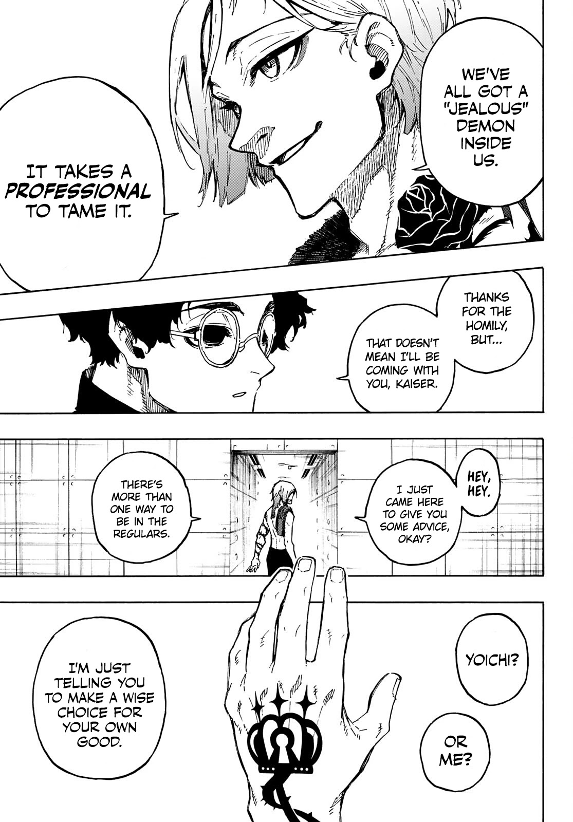 Blue Lock Chapter 171 page 16 - Chapter 171: After the Game