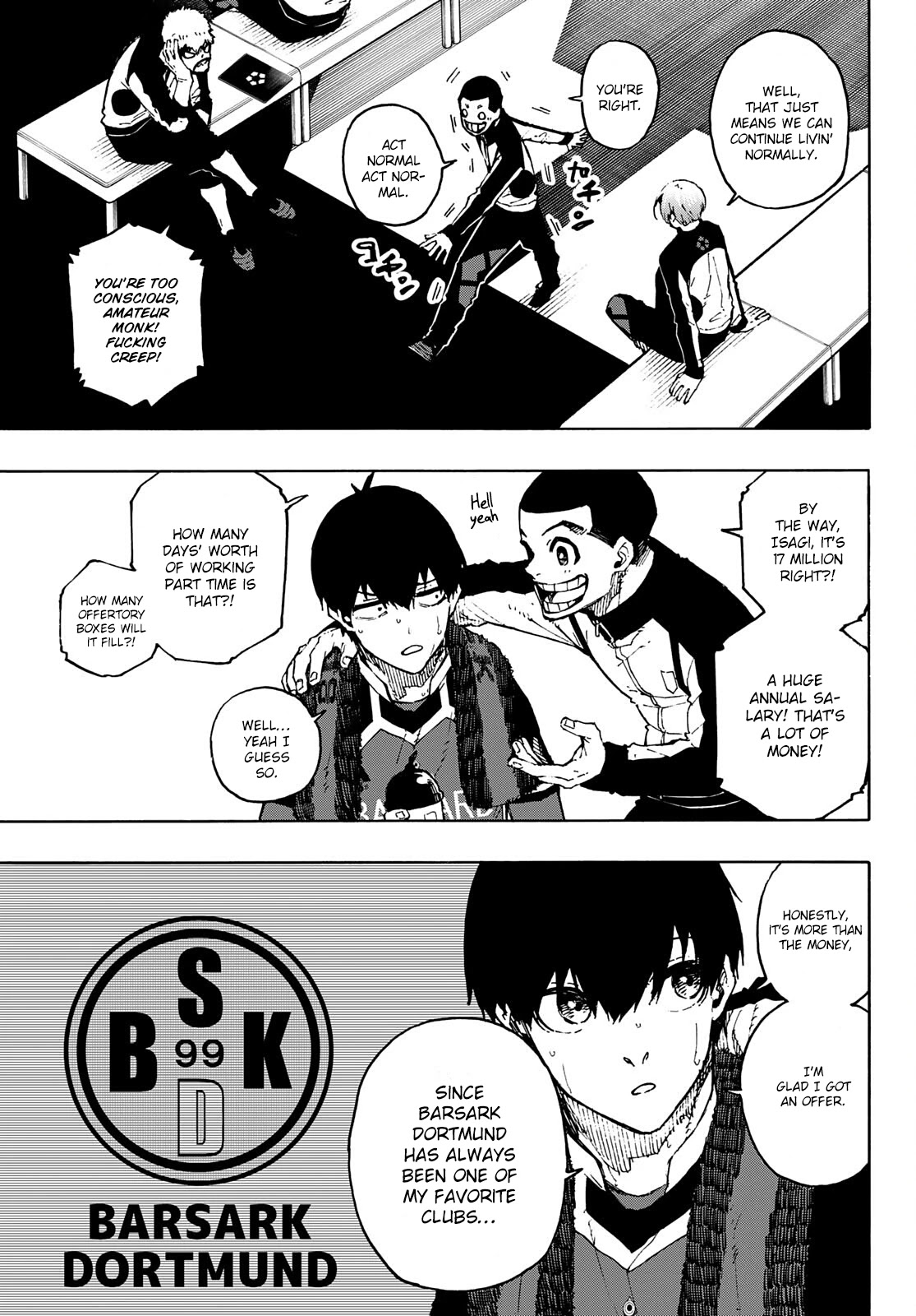 Blue Lock Chapter 171 page 4 - Chapter 171: After the Game