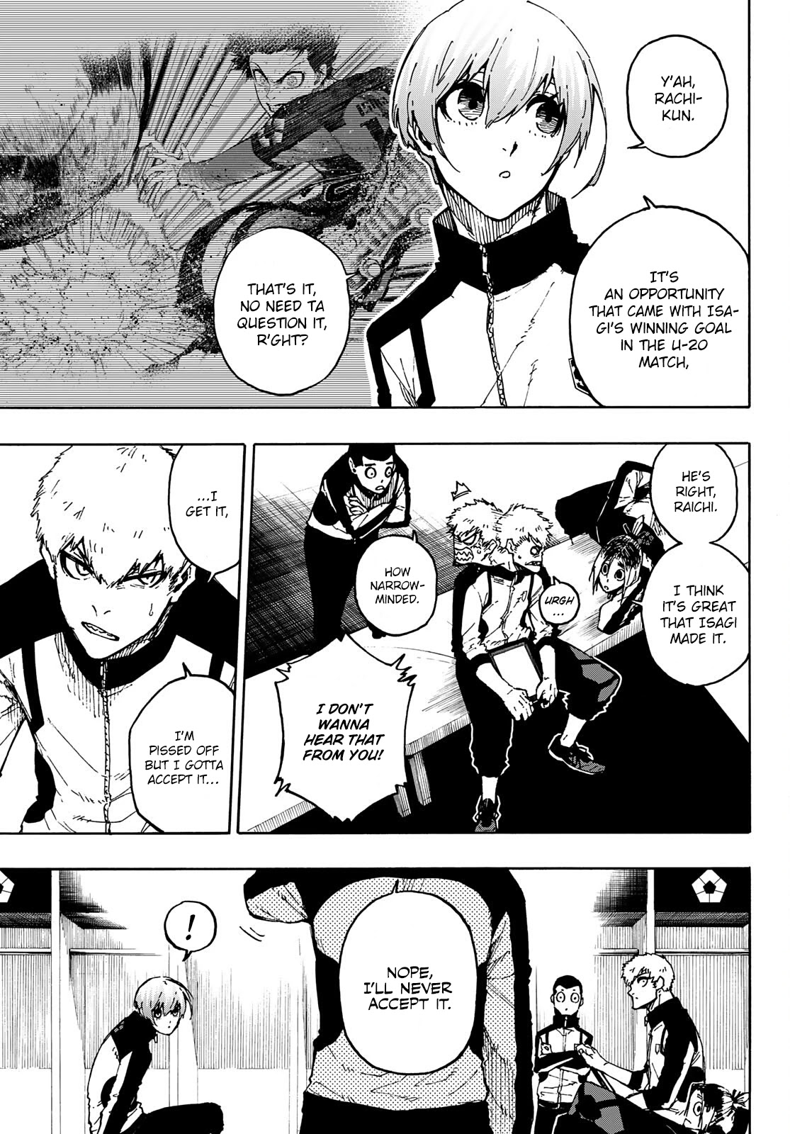Blue Lock Chapter 171 page 8 - Chapter 171: After the Game