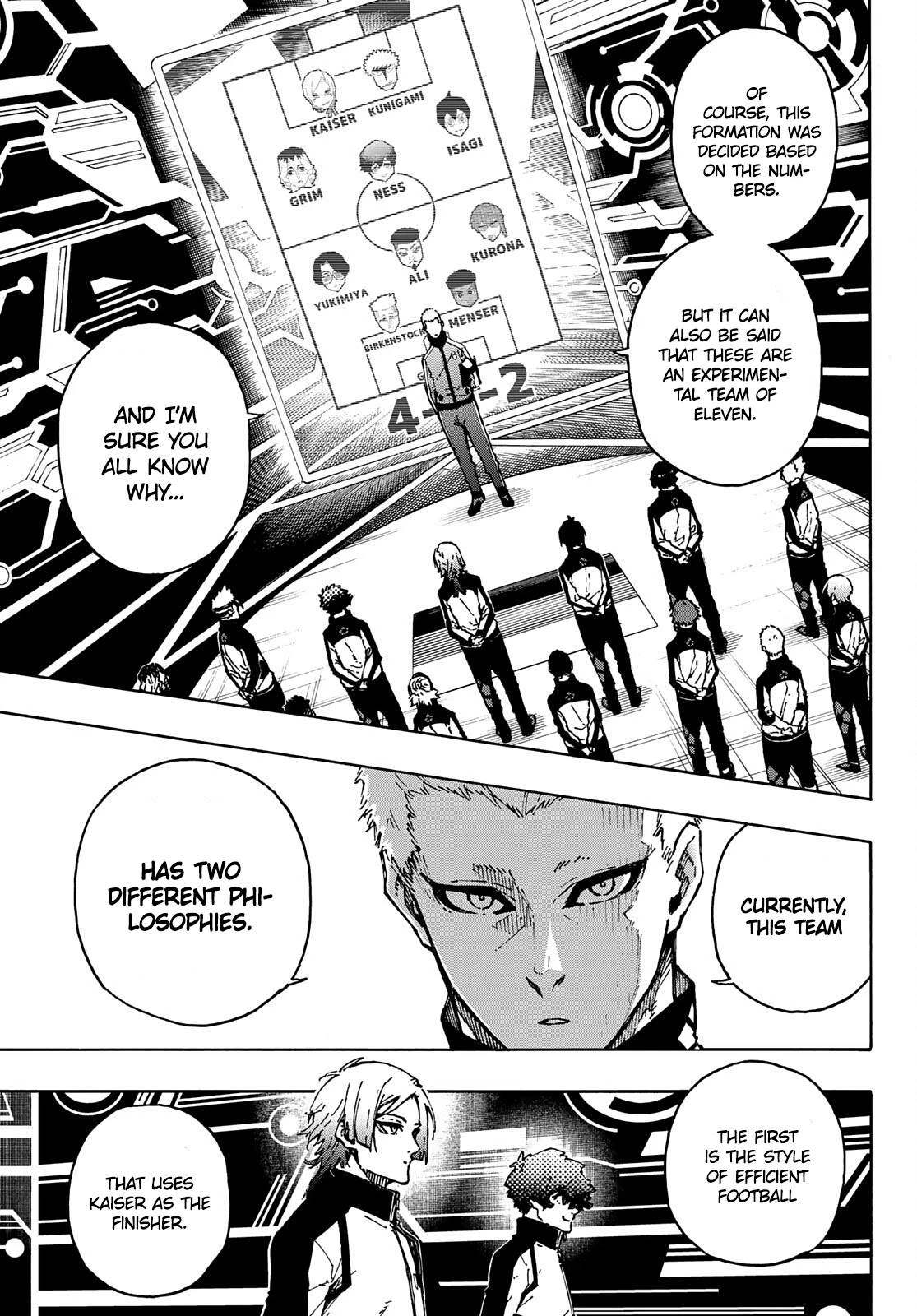 Blue Lock Chapter 173 page 11 - Chapter 173: Vs. England