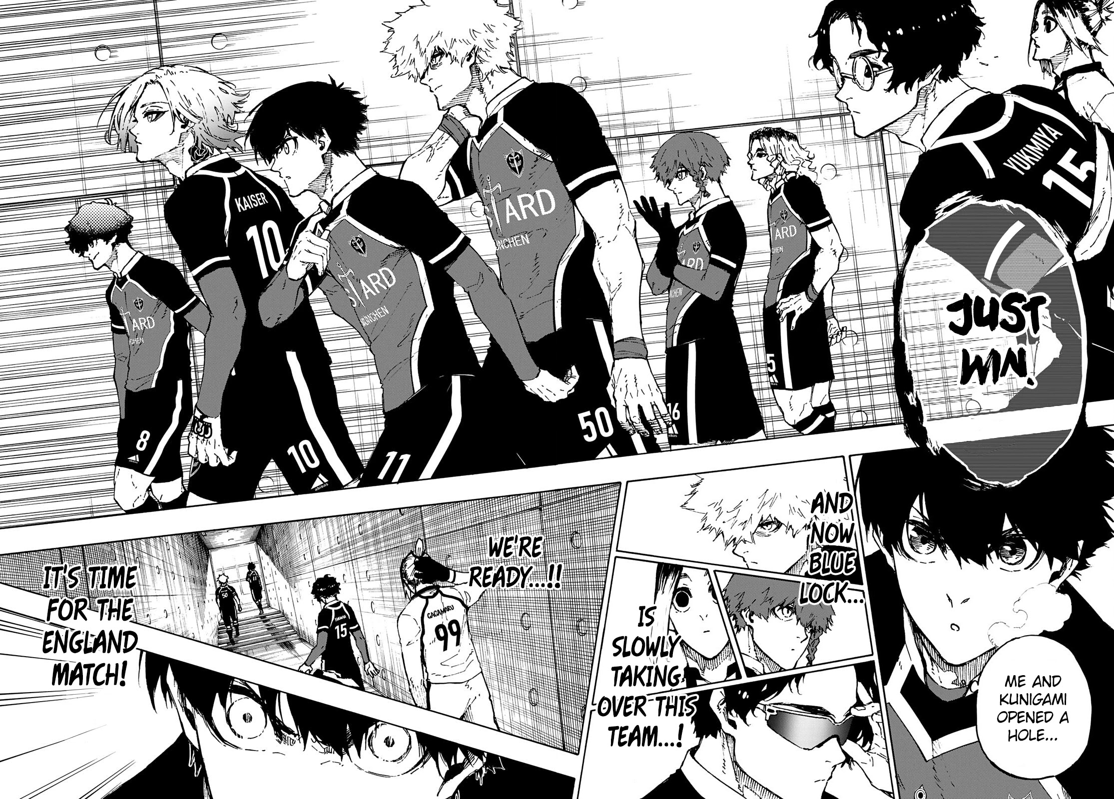 Blue Lock Chapter 173 page 14 - Chapter 173: Vs. England