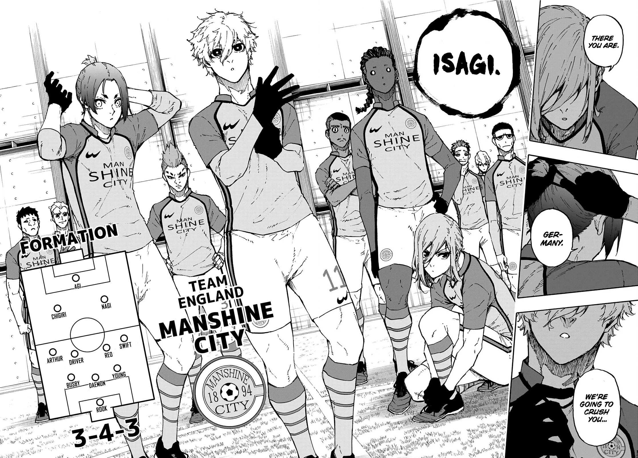 Blue Lock Chapter 173 page 15 - Chapter 173: Vs. England