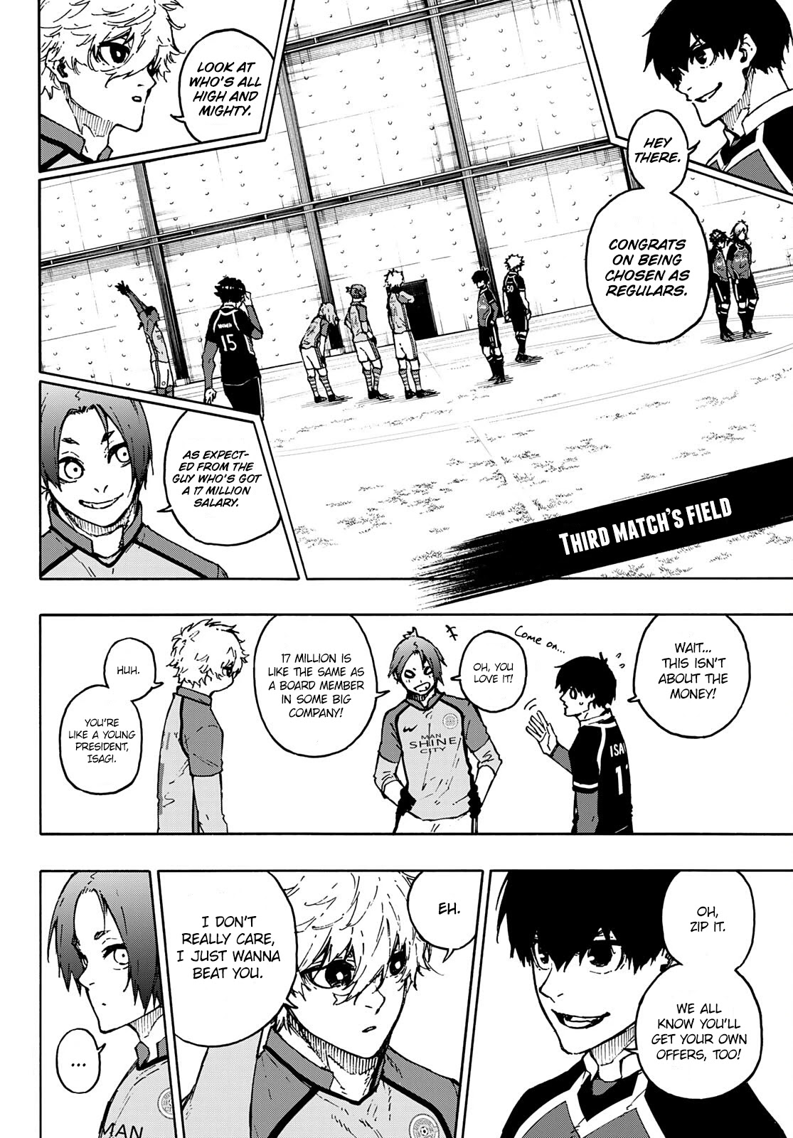 Blue Lock Chapter 173 page 16 - Chapter 173: Vs. England