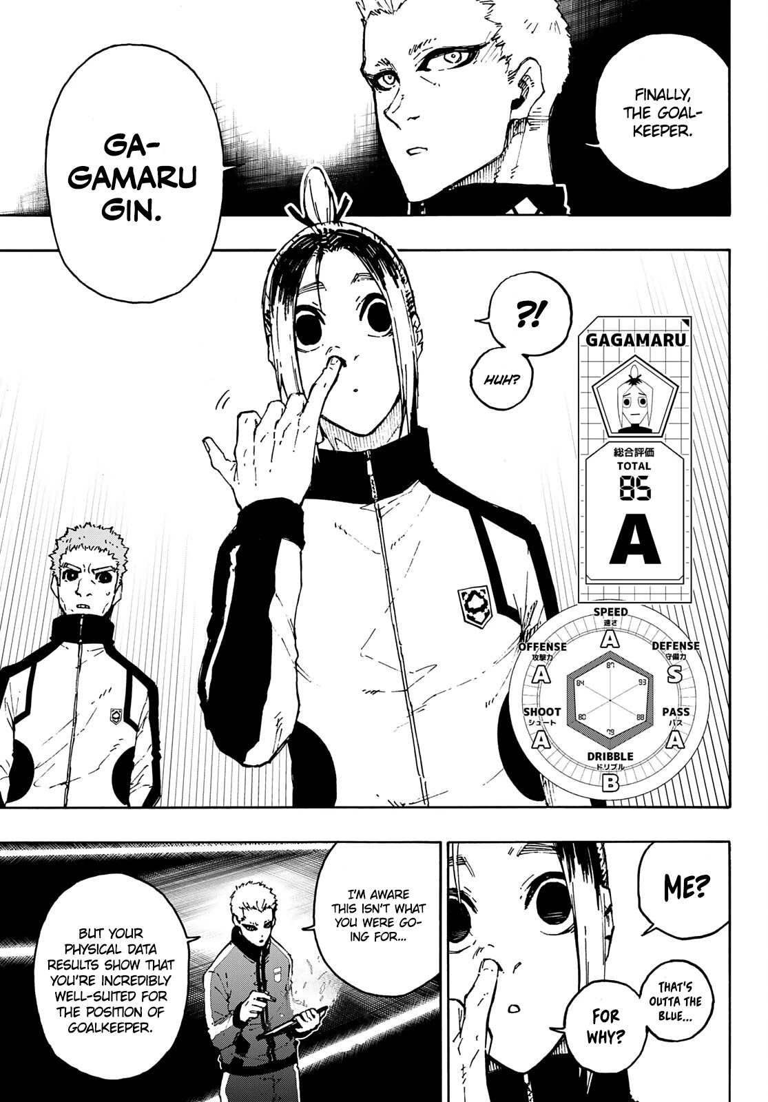 Blue Lock Chapter 173 page 9 - Chapter 173: Vs. England