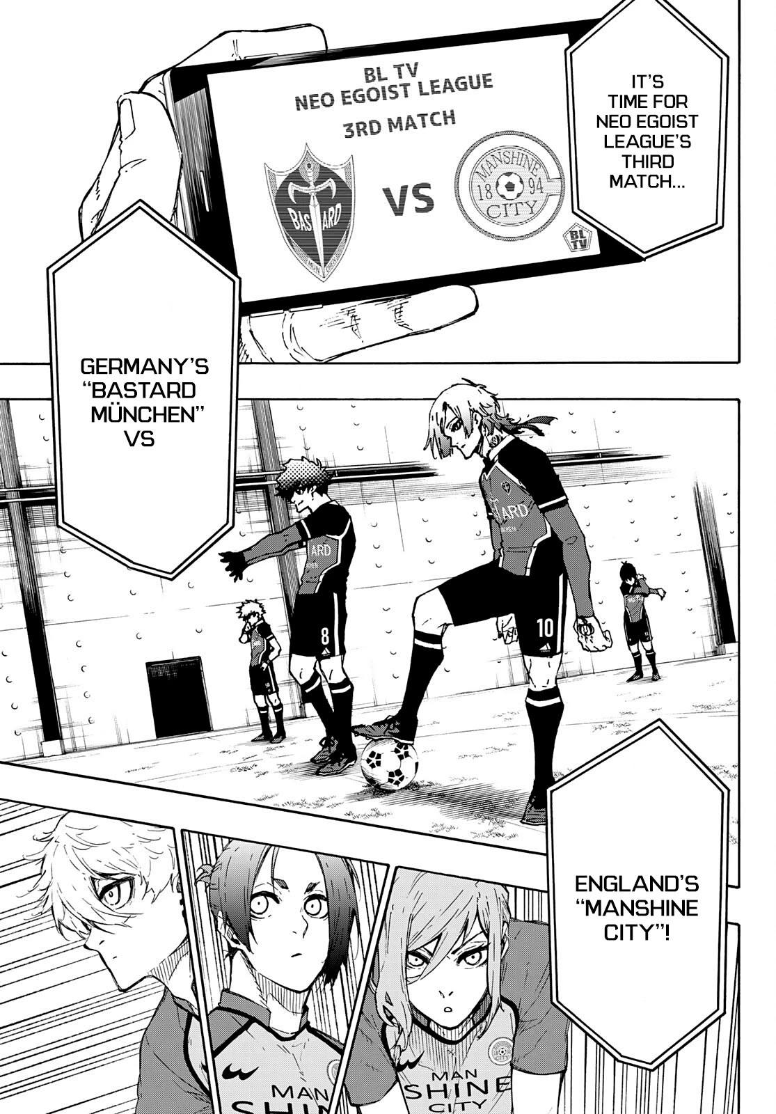 Blue Lock Chapter 174 page 4 - Chapter 174: Chapter 174 - Opening shot