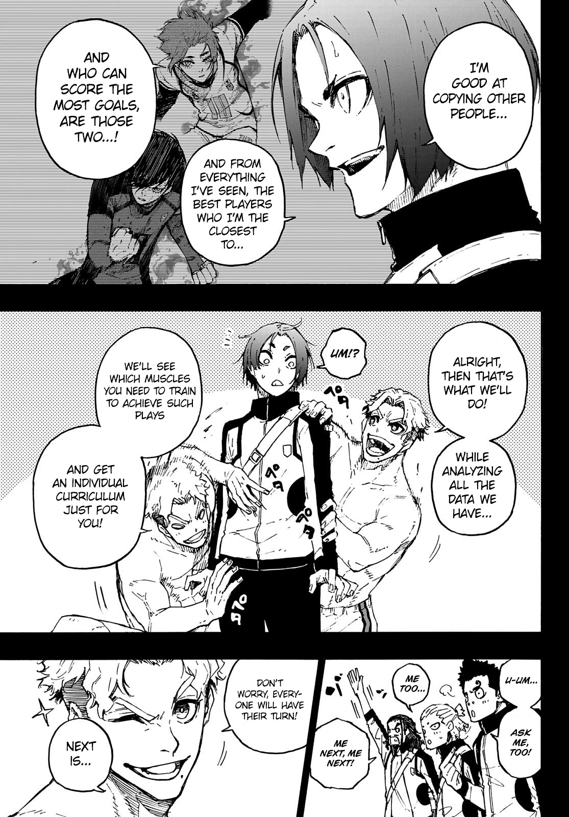 Blue Lock Chapter 175 page 14 - Chapter 175: Ideal and Reality