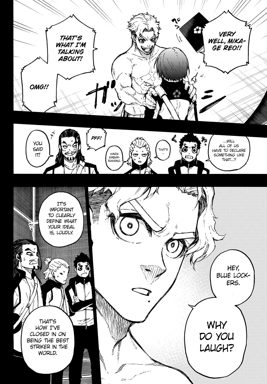 Blue Lock Chapter 175 page 9 - Chapter 175: Ideal and Reality