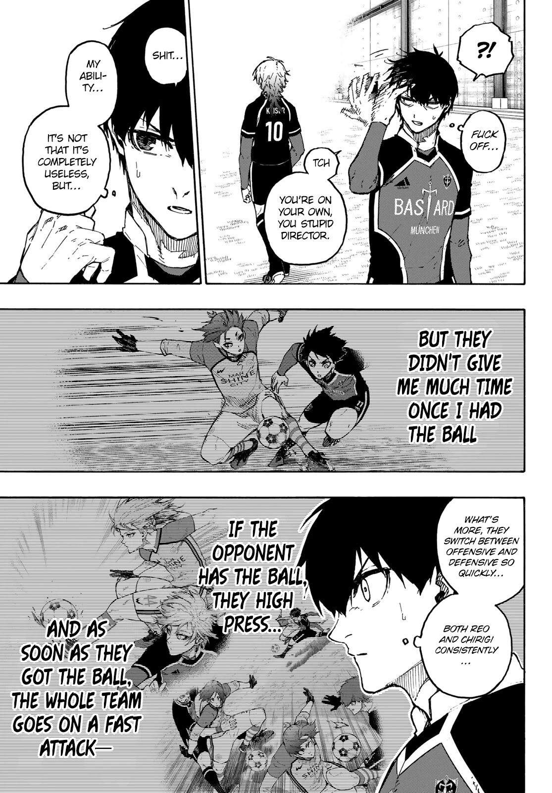 Blue Lock Chapter 177 page 10 - Chapter 177: Planet Hotline