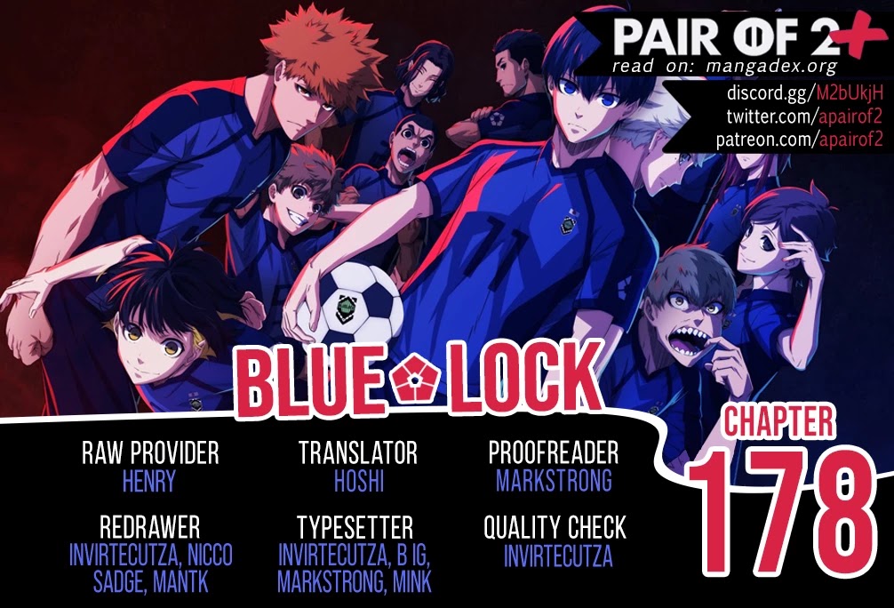 Blue Lock Chapter 178 page 1 - Chapter 178: Keep Moving Forward