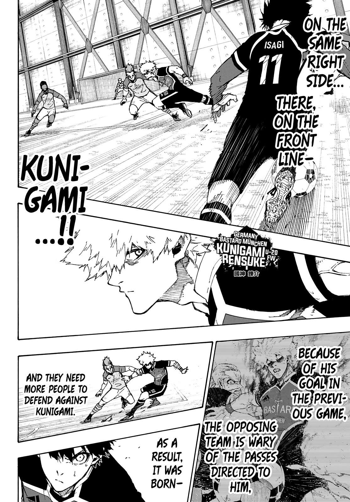 Blue Lock Chapter 178 page 3 - Chapter 178: Keep Moving Forward