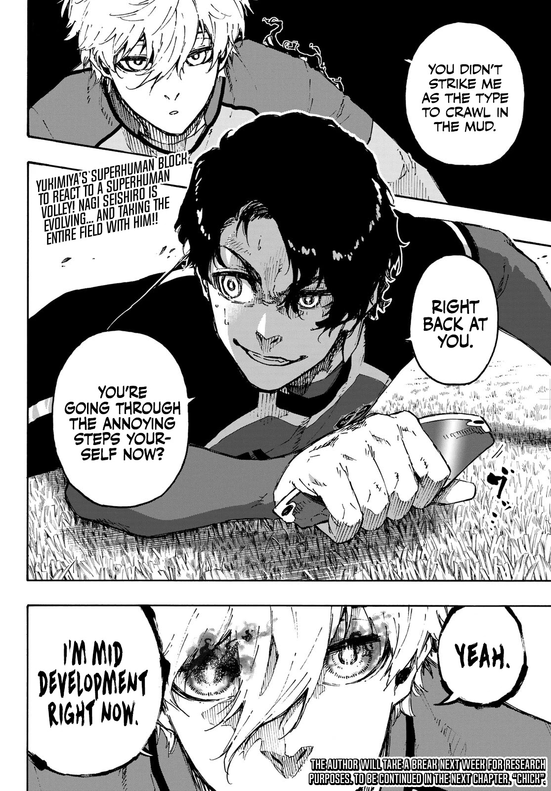 Blue Lock Chapter 179 page 18 - Chapter 179: Mid development