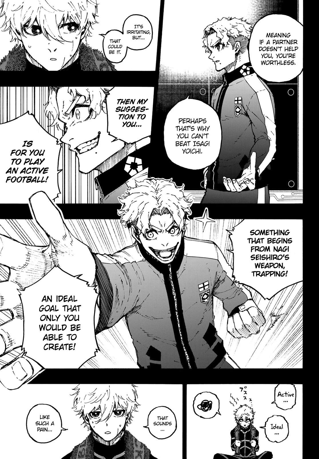 Blue Lock Chapter 179 page 8 - Chapter 179: Mid development