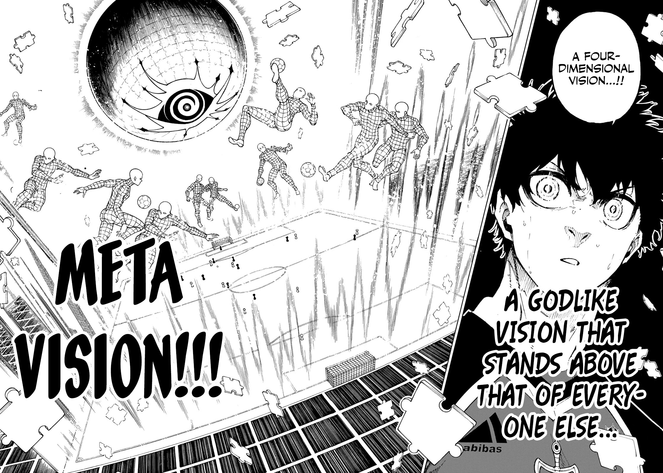 Blue Lock Chapter 182 page 10 - Chapter 182: Meta Vision