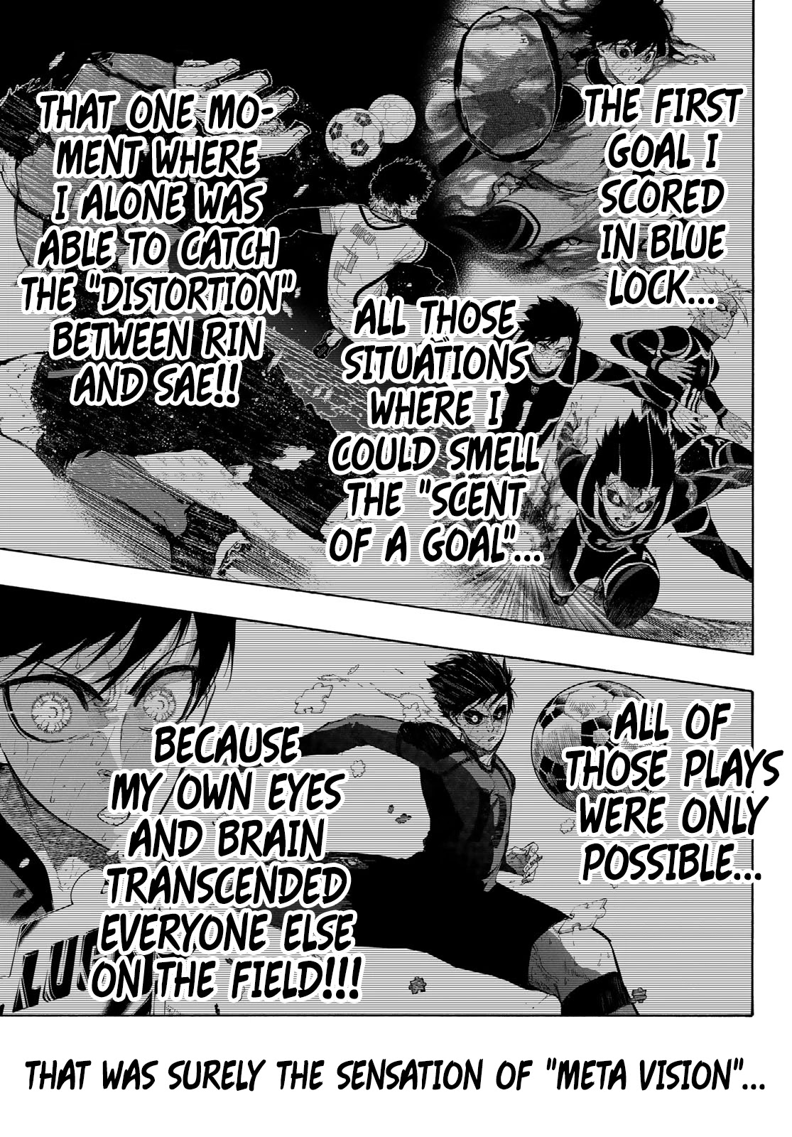 Blue Lock Chapter 182 page 14 - Chapter 182: Meta Vision