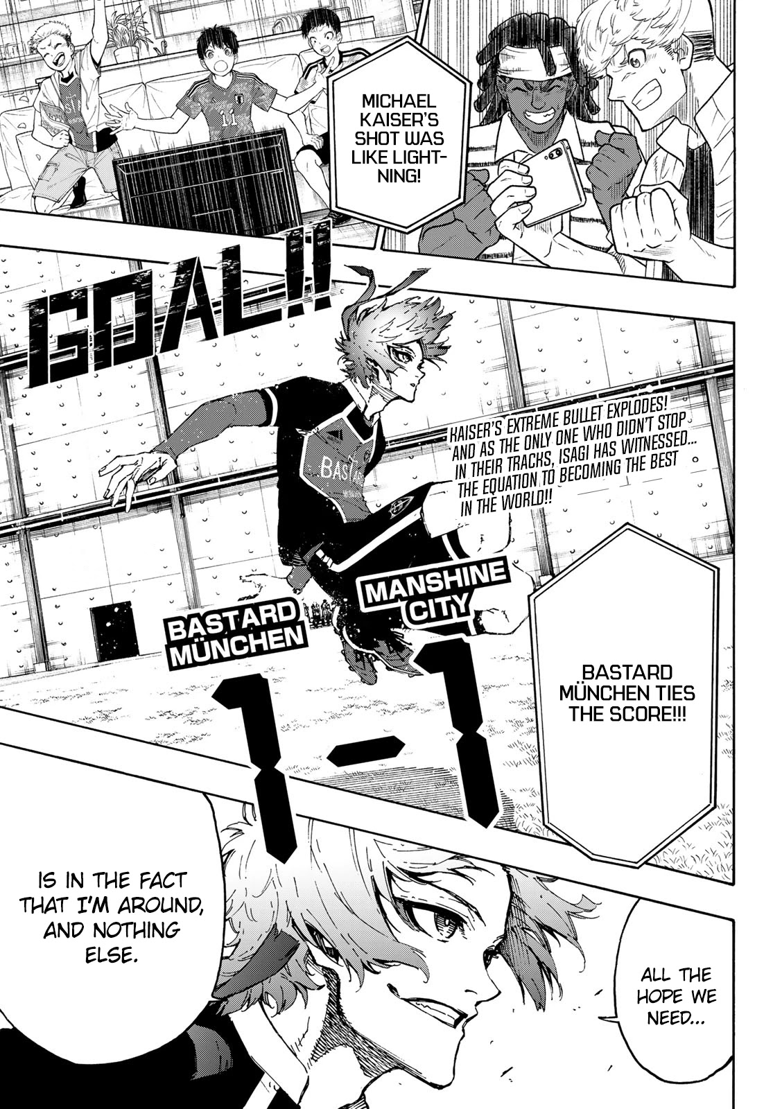 Blue Lock Chapter 182 page 3 - Chapter 182: Meta Vision