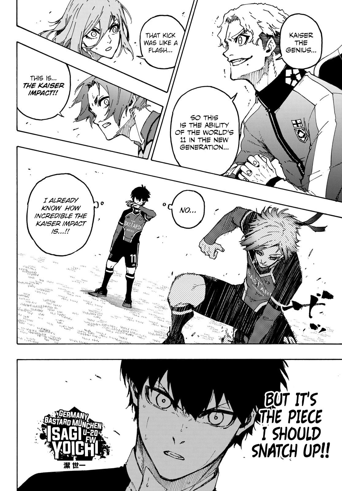 Blue Lock Chapter 182 page 4 - Chapter 182: Meta Vision
