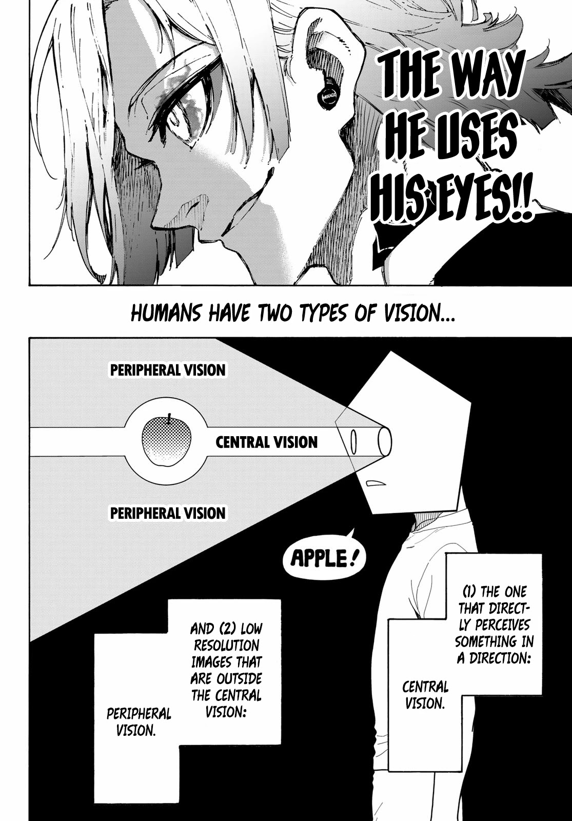 Blue Lock Chapter 182 page 6 - Chapter 182: Meta Vision