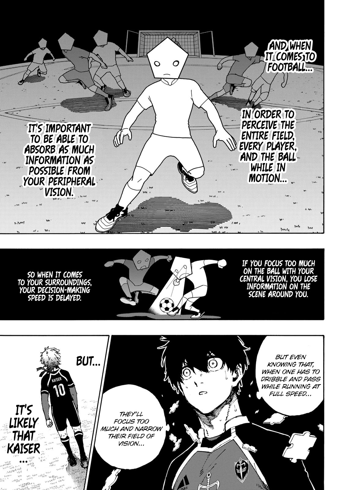 Blue Lock Chapter 182 page 7 - Chapter 182: Meta Vision