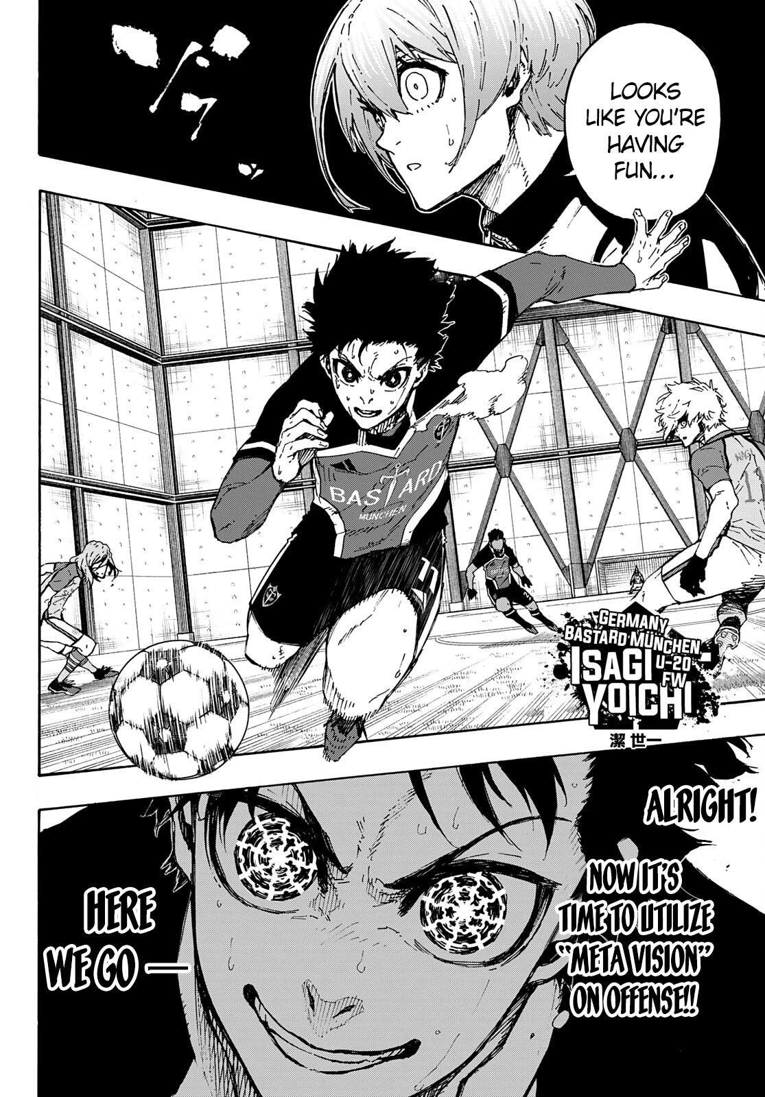 Blue Lock Chapter 184 page 3 - Chapter 184: Best Goal Piece