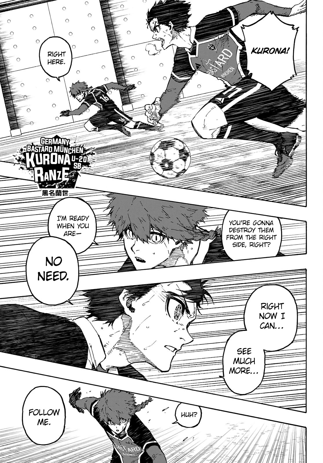 Blue Lock Chapter 184 page 4 - Chapter 184: Best Goal Piece