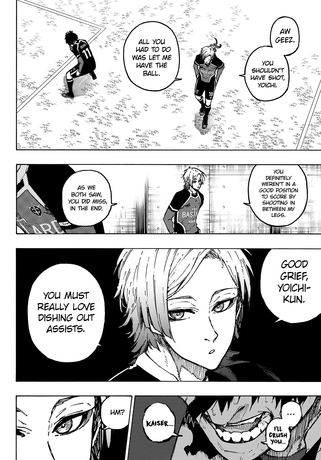 Blue Lock Chapter 185 page 14 - Chapter 185: Rebirth