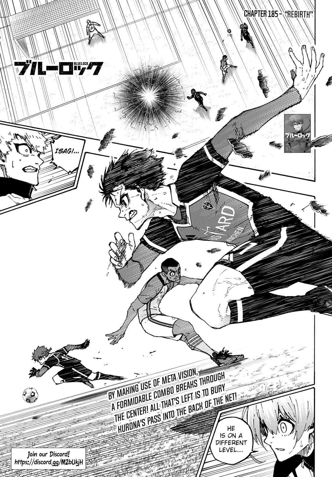 Blue Lock Chapter 185 page 2 - Chapter 185: Rebirth