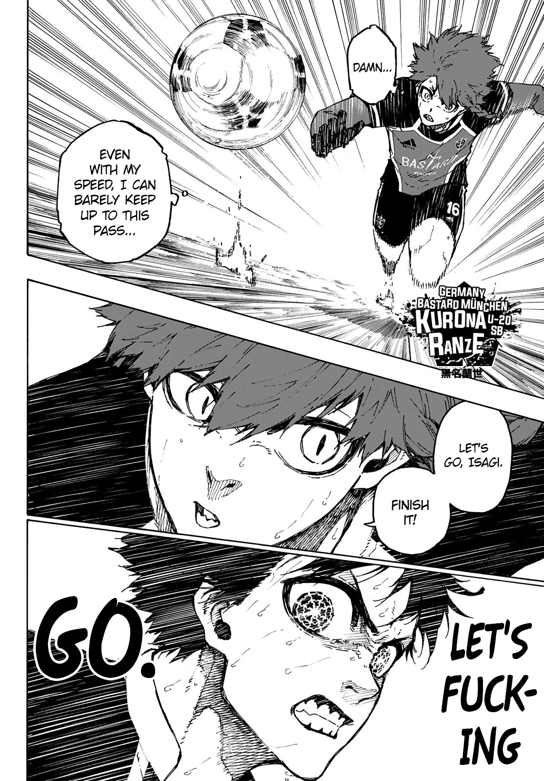 Blue Lock Chapter 185 page 3 - Chapter 185: Rebirth
