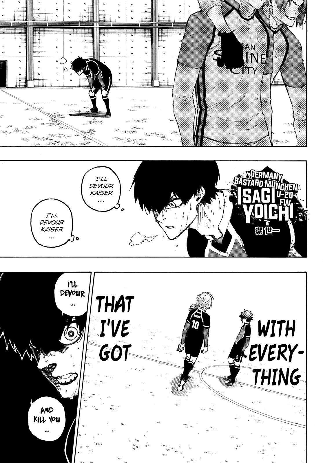 Blue Lock Chapter 187 page 13 - Chapter 187: Cross Road