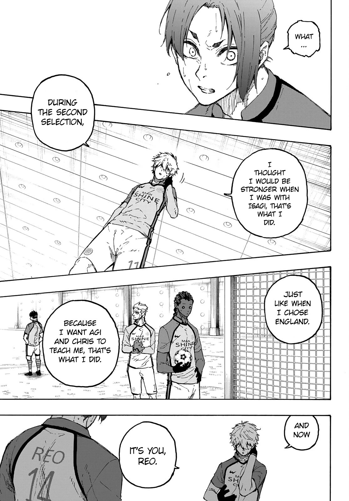 Blue Lock Chapter 187 page 6 - Chapter 187: Cross Road