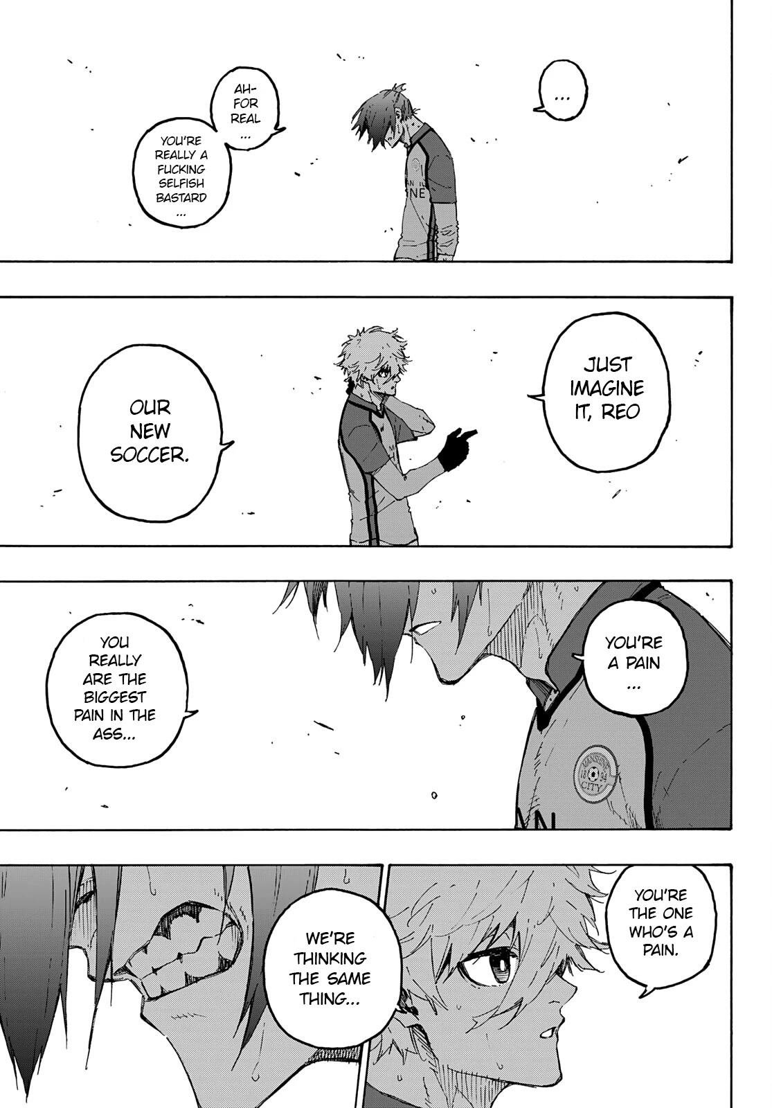 Blue Lock Chapter 187 page 8 - Chapter 187: Cross Road