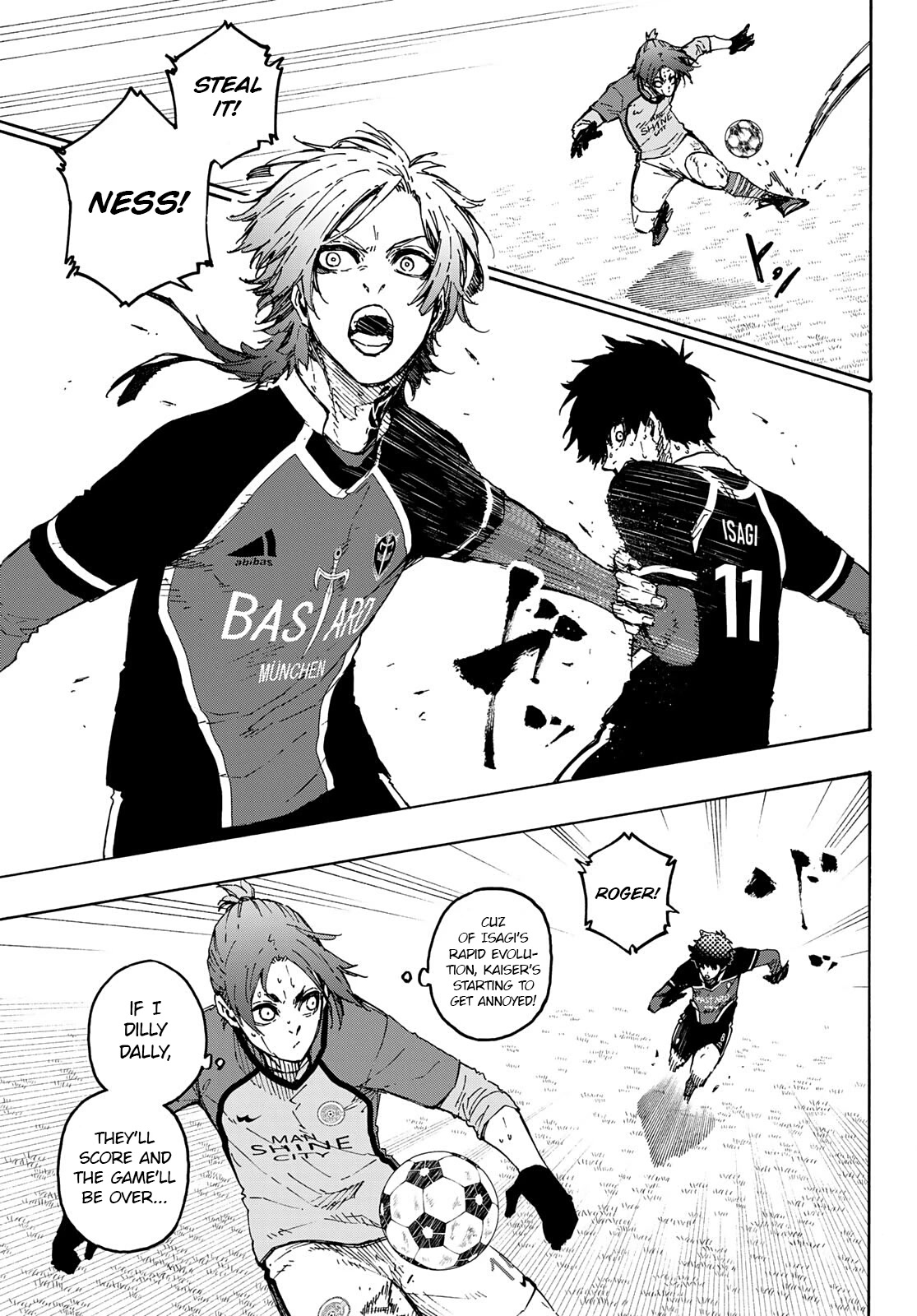 Blue Lock Chapter 188 page 11 - Chapter 188: Vortex
