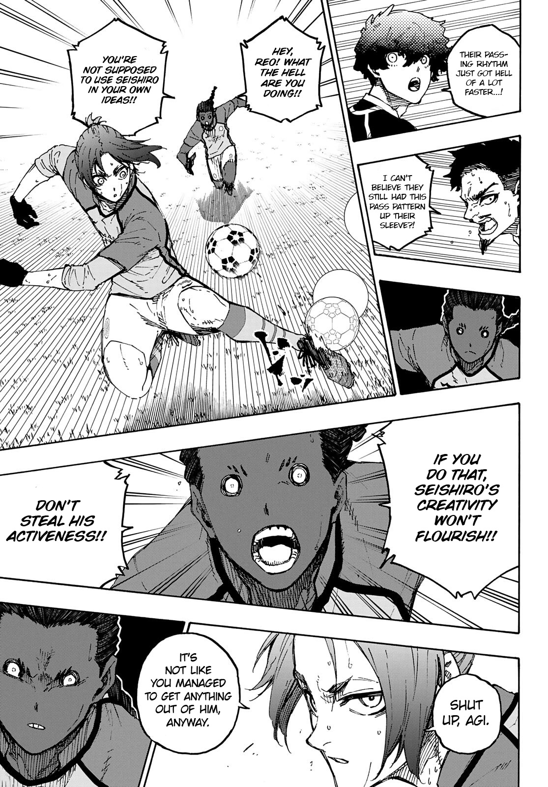 Blue Lock Chapter 188 page 15 - Chapter 188: Vortex