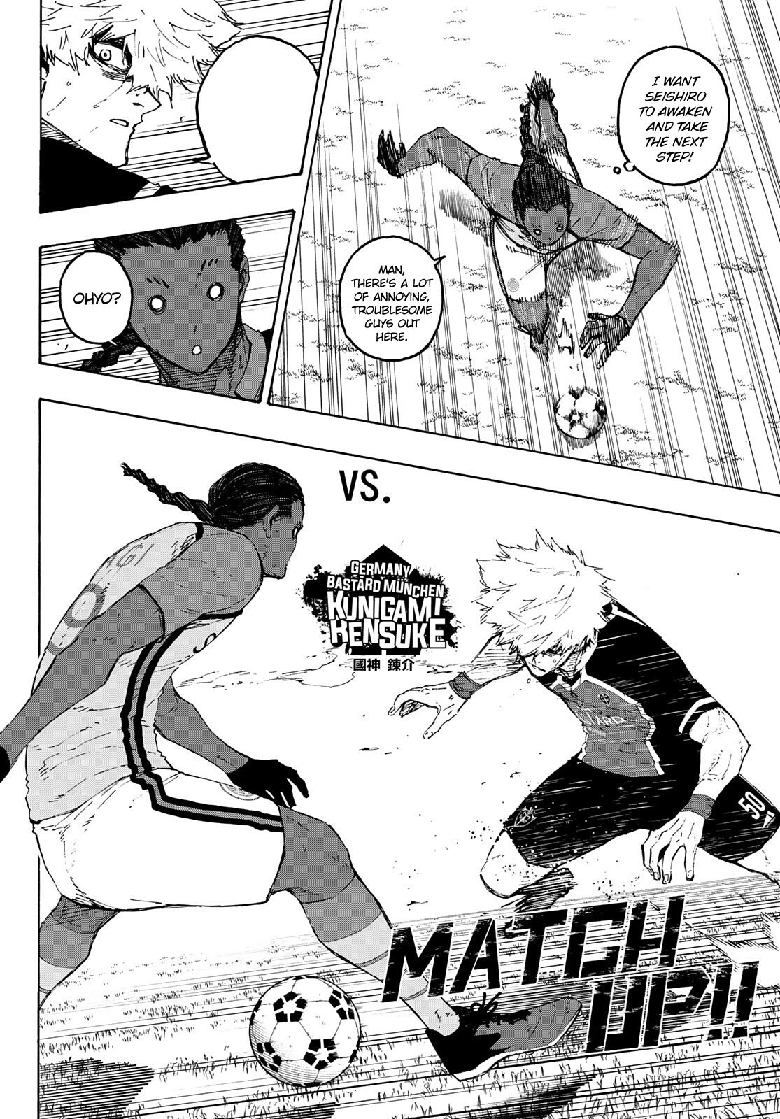 Blue Lock Chapter 188 page 3 - Chapter 188: Vortex