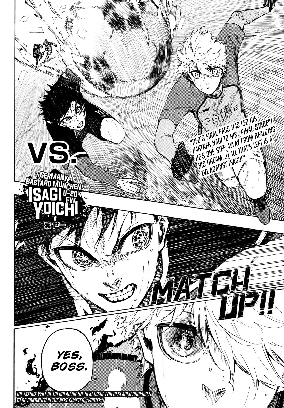 Blue Lock Chapter 189 page 20 - Chapter 189: YES, BOSS