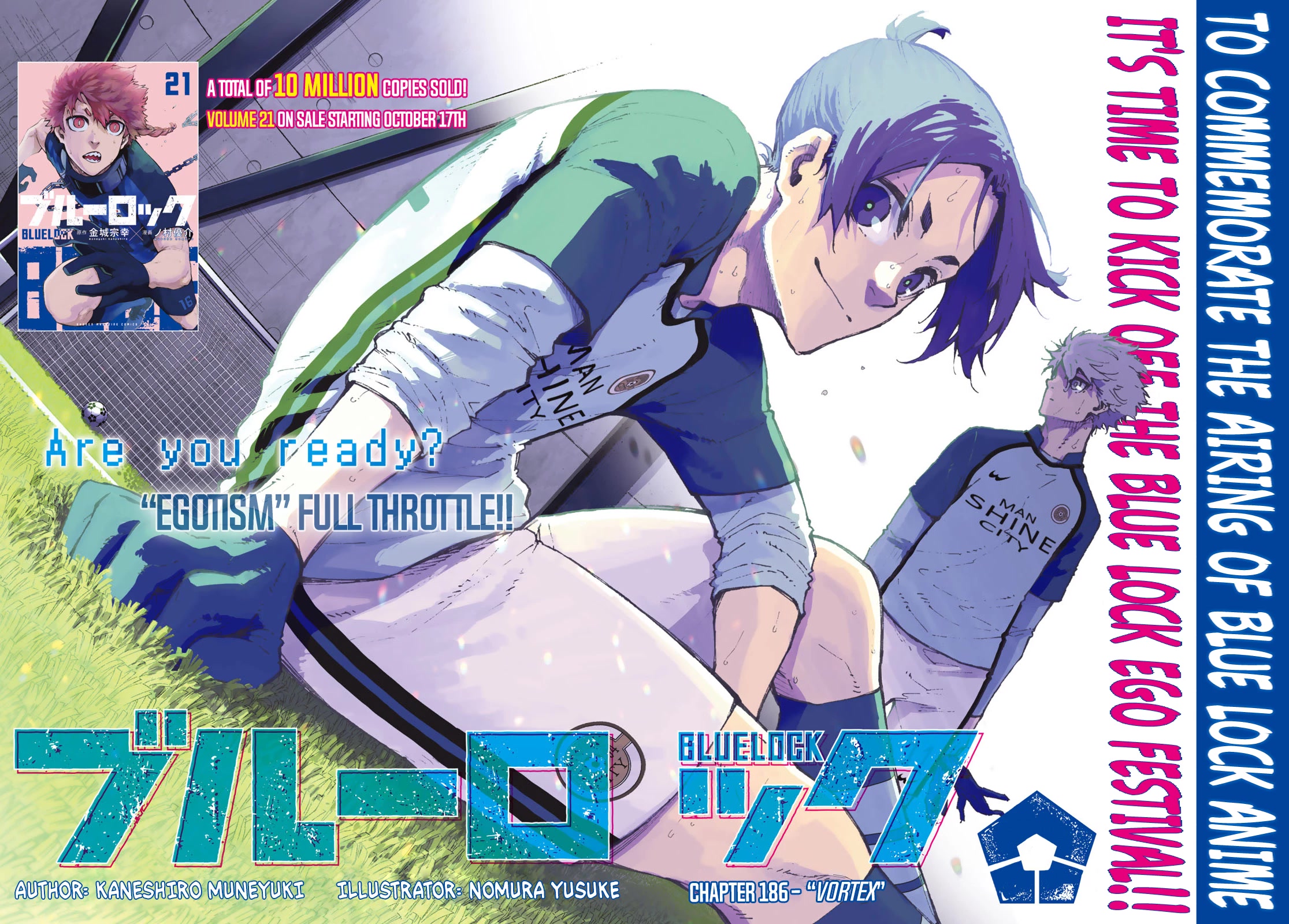 Blue Lock Chapter 190 page 2 - Chapter 190: Vortex