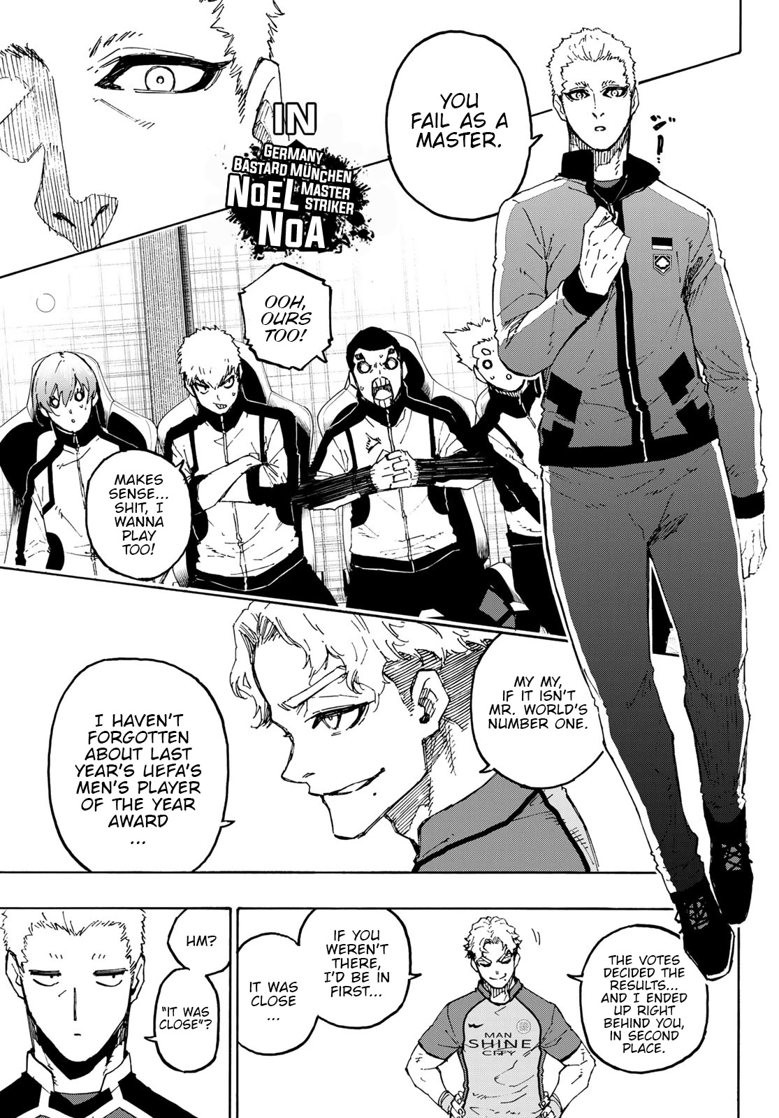 Blue Lock Chapter 192 page 8 - Chapter 192: Upheaval