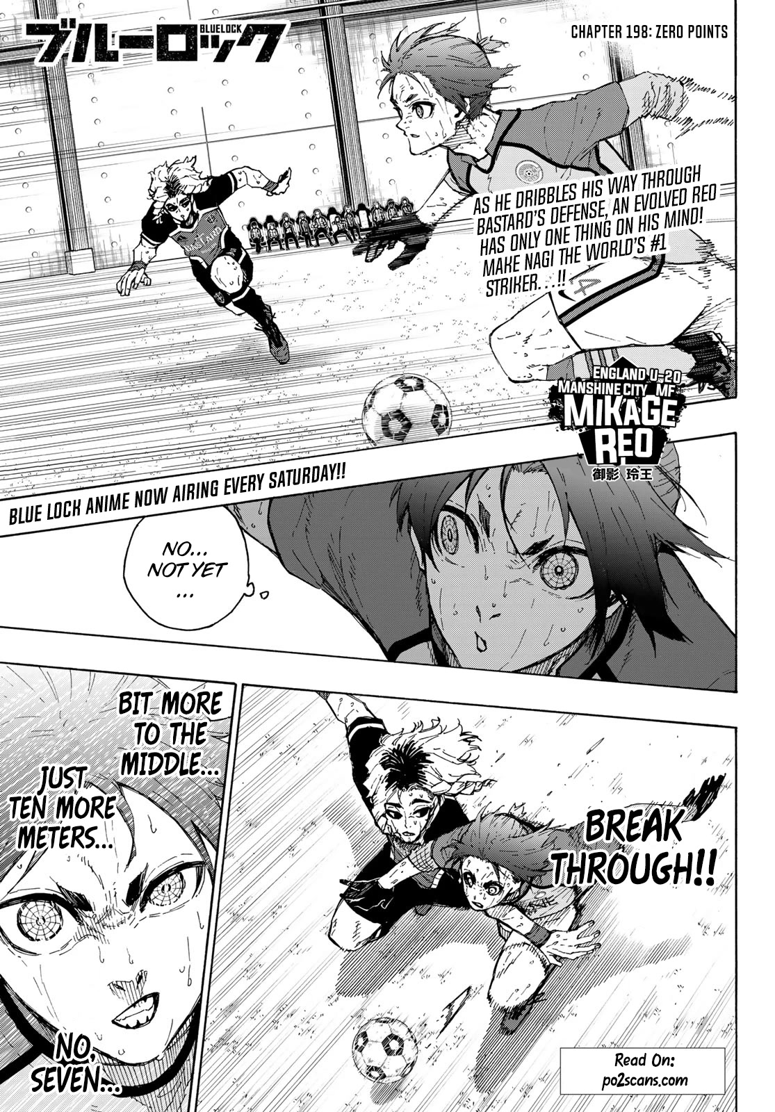Blue Lock Chapter 198 page 2 - Chapter 198: Zero Points
