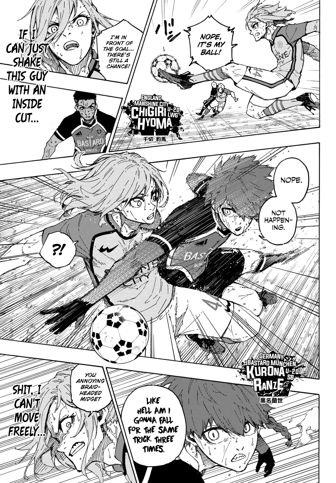 Blue Lock Chapter 198 page 8 - Chapter 198: Zero Points
