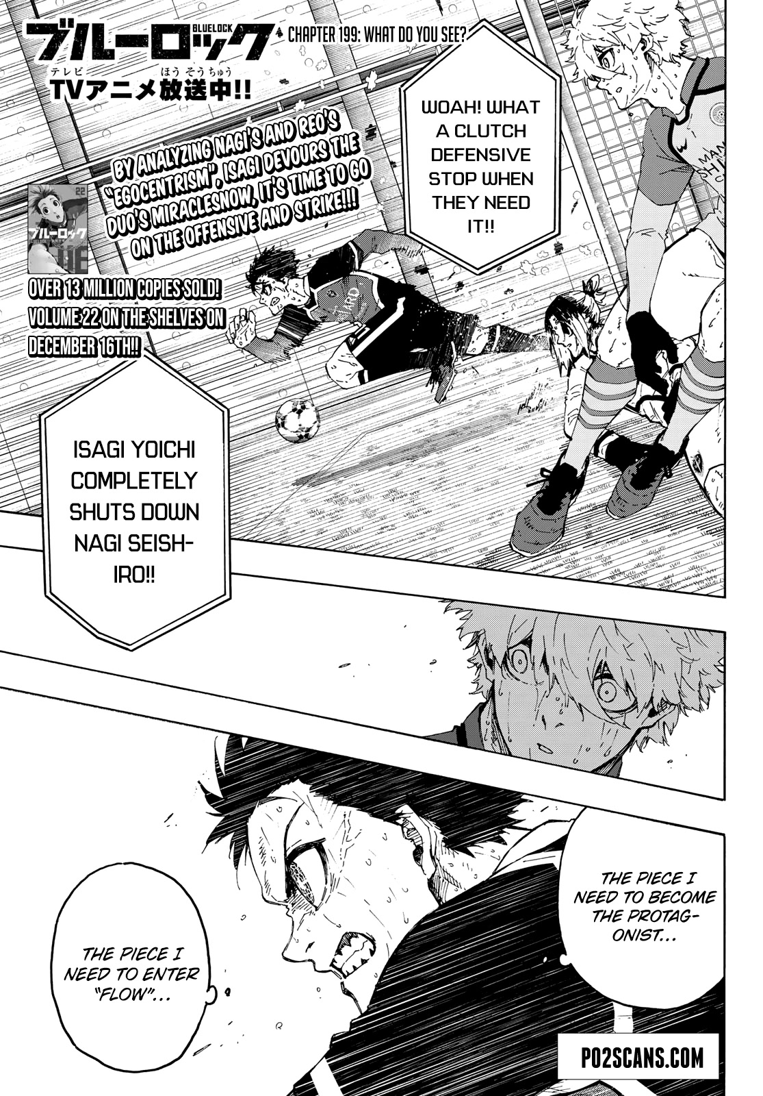 Blue Lock Chapter 199 page 2 - Chapter 199: What do you see?