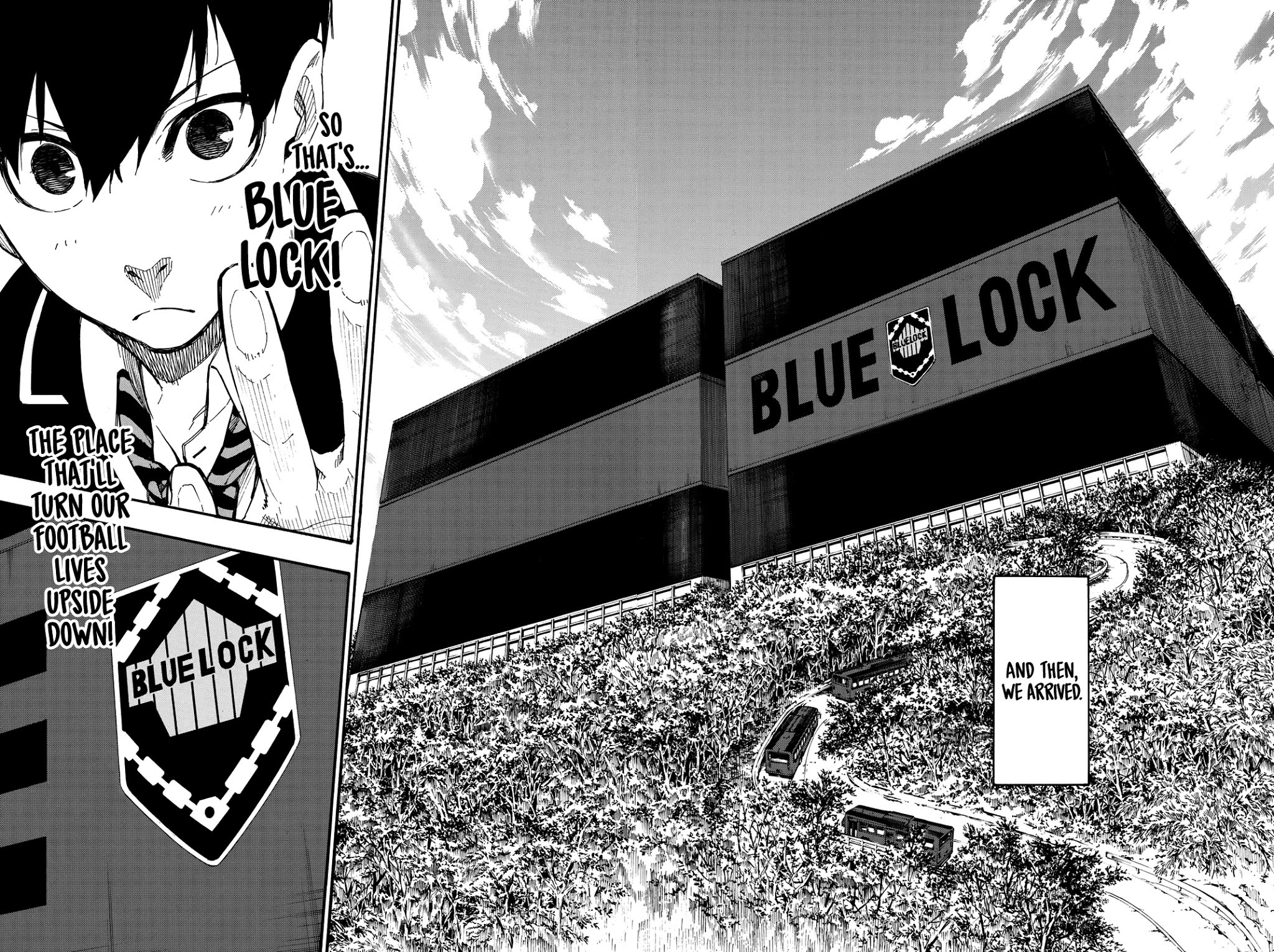 Blue Lock Chapter 2 page 3 - Chapter 2: Moving In