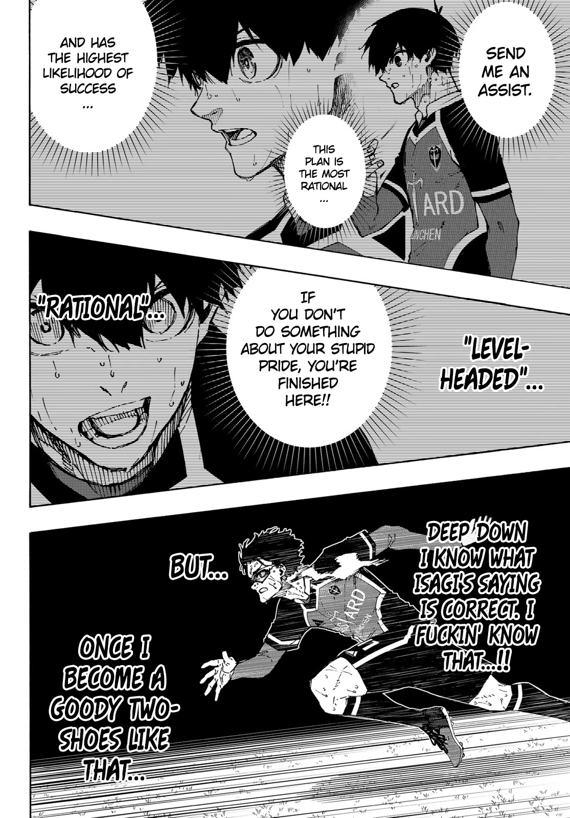 Blue Lock Chapter 200 page 12 - Chapter 200: I Don’t Need A Next Time
