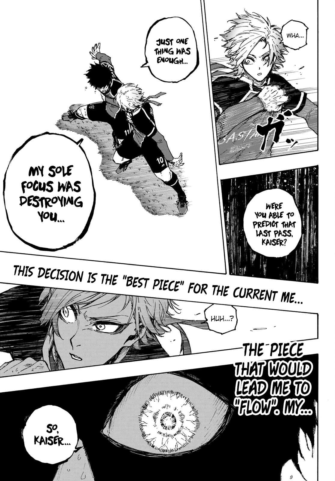 Blue Lock Chapter 202 page 10 - Chapter 202: Heart of Sword